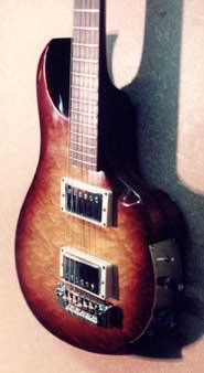 Custom 24.75 Scale Travel Guitar 2